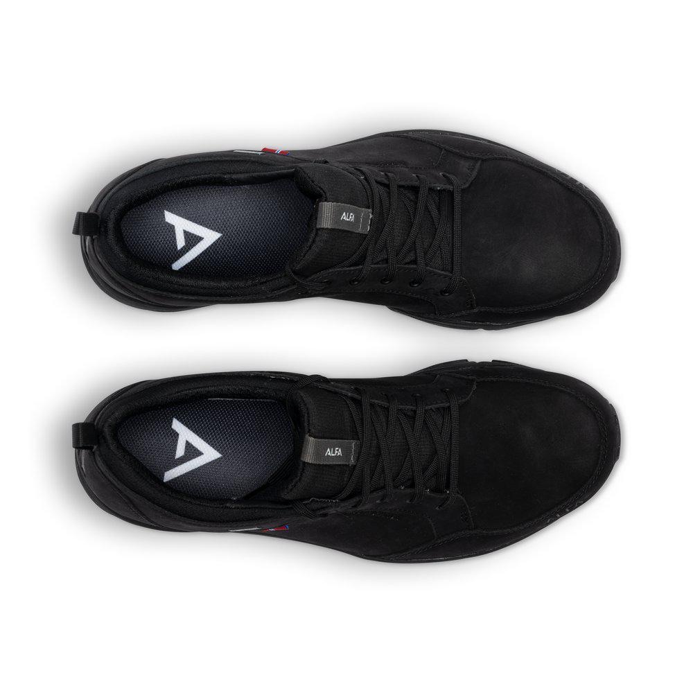 Alfa Women's Laggo Leather Advance GORE-TEX Black