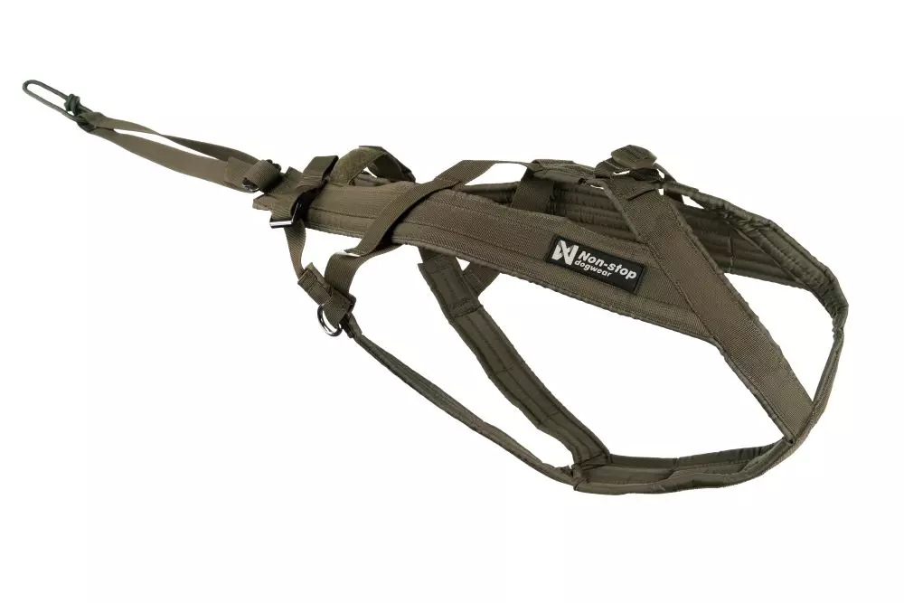Non-stop Dogwear Freemotion Harness Defense Green