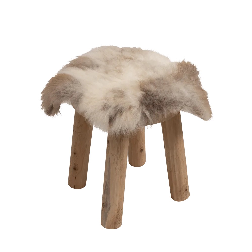 Espegard Brunbark - sitteplate lammeskinn Nocolour