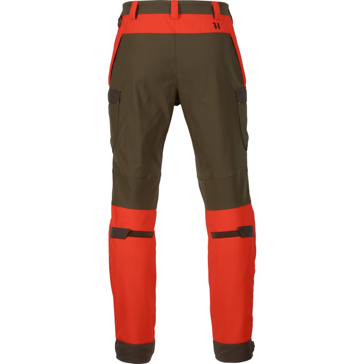 Härkila Men's Wildboar Pro Pants Wildboar Orange/Willow Green