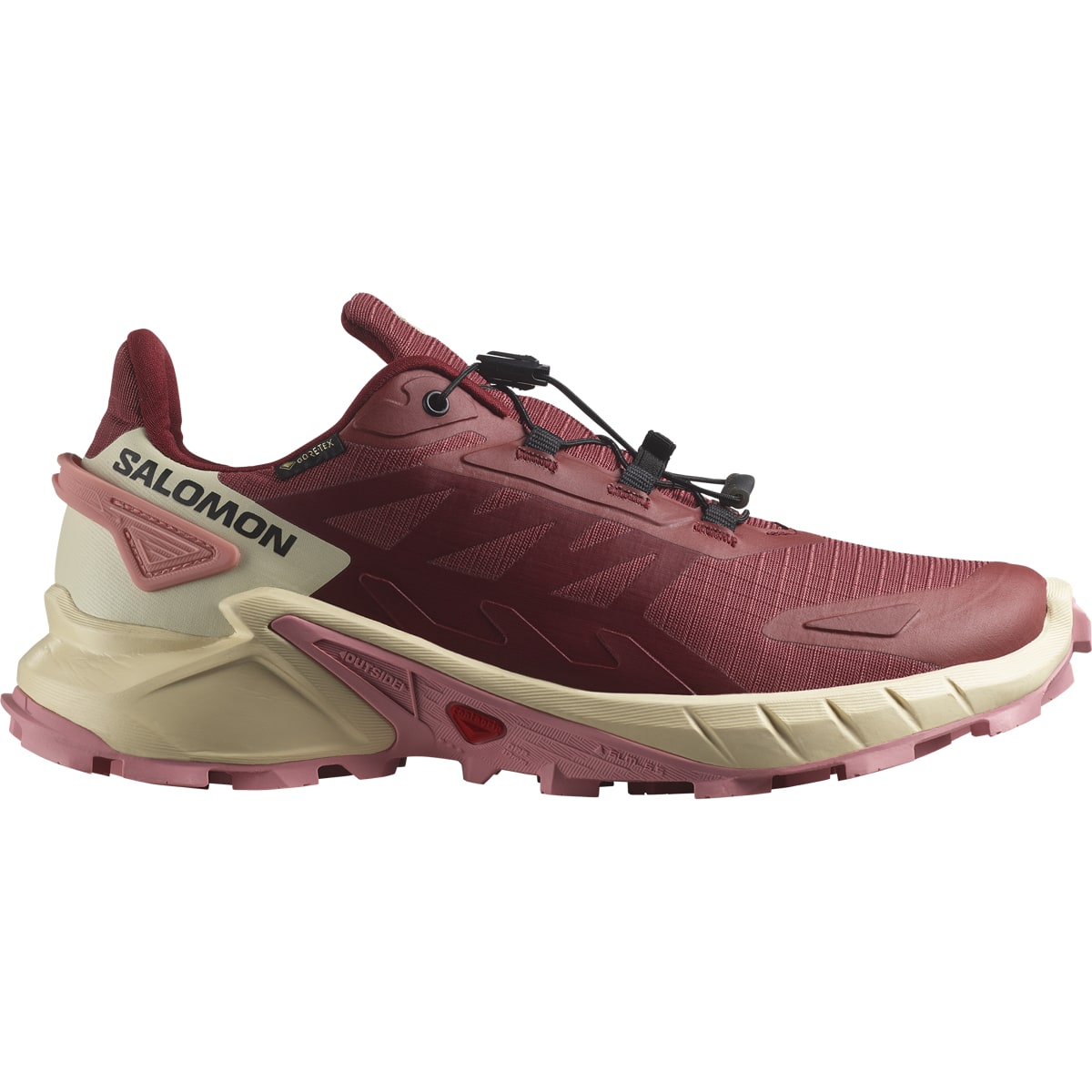Salomon Women's Supercross 4 GORE-TEX Cow Hide/Syrah/Blush