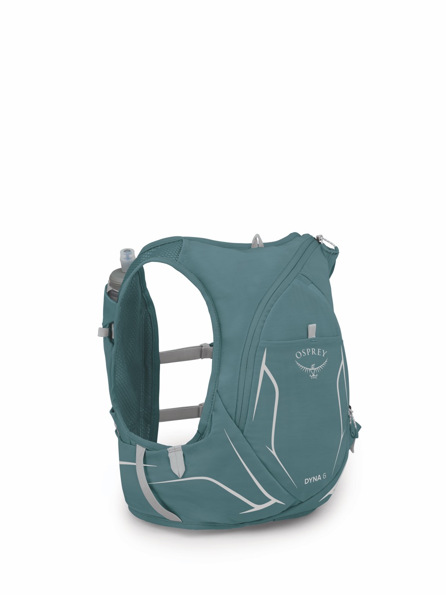 Osprey Dyna 6 W/Flasks Cascade Blue/Silver Lining