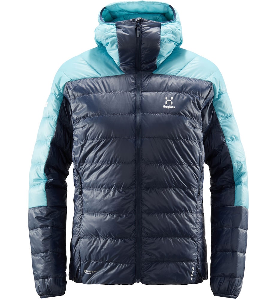Haglöfs Women's L.I.M Down Hood Tarn Blue/Frost Blue