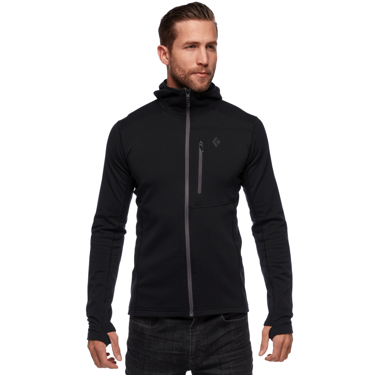 Black Diamond Men's Coefficient Fleece Hoody Black