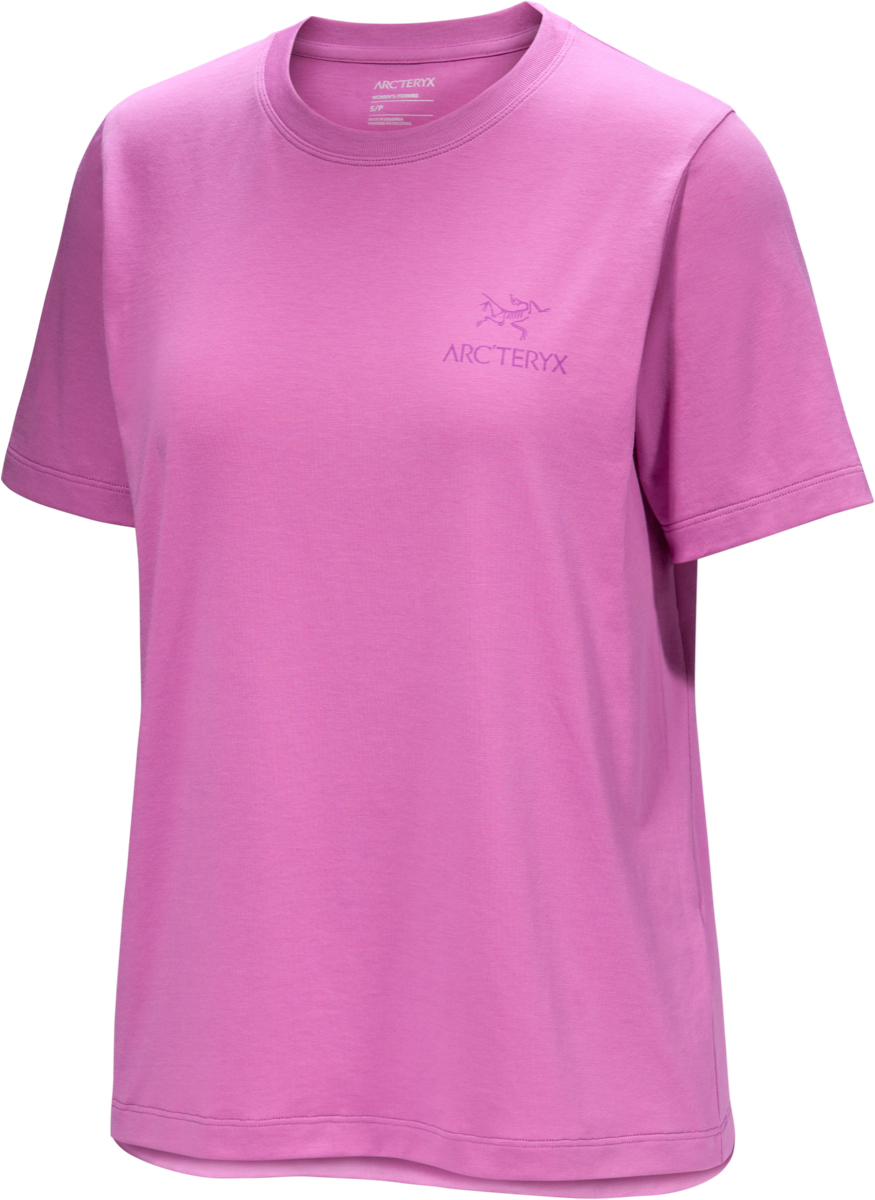 Arc'teryx Women's Kragg Sl Cotton Emblem Crew Shortsleeve Alpenglow
