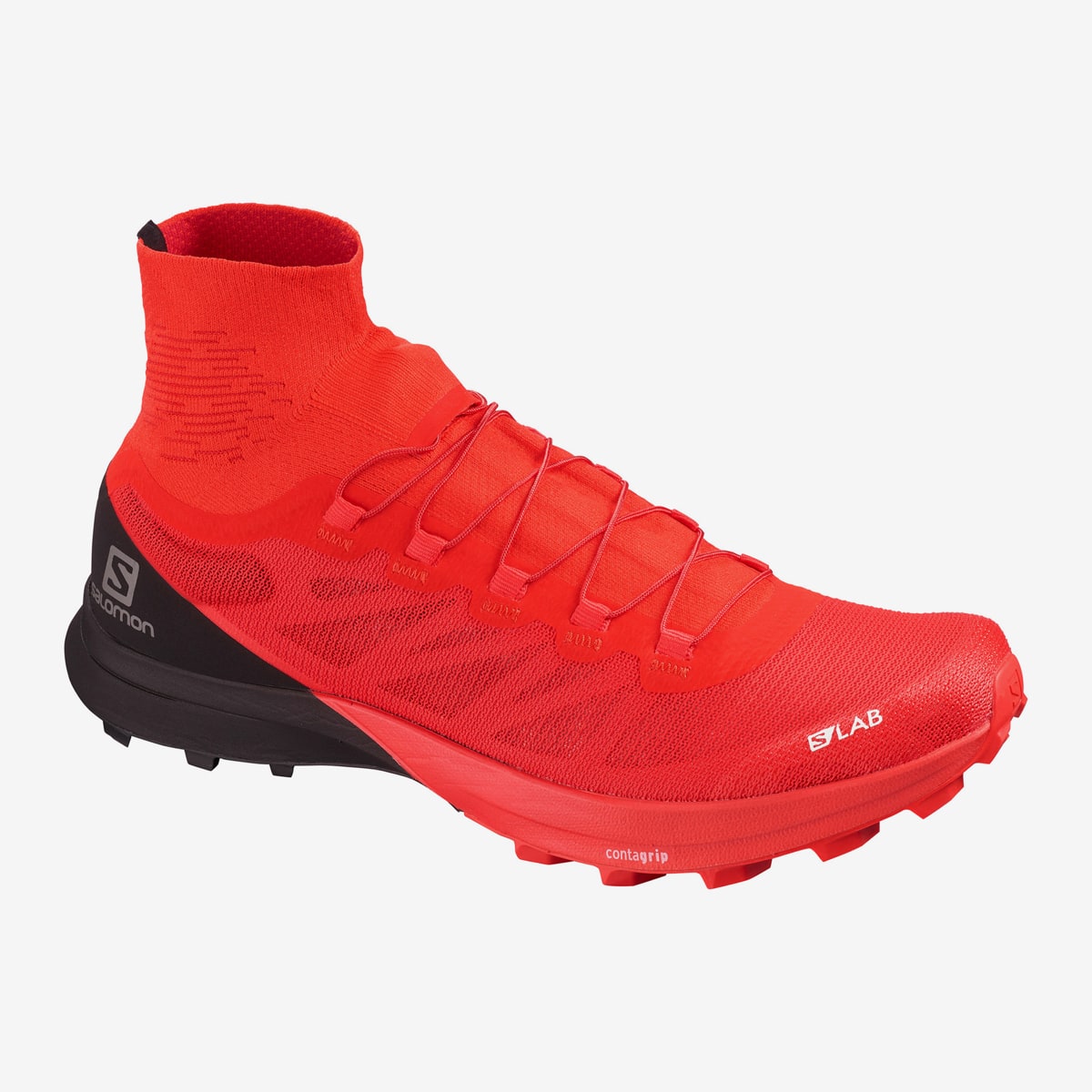 Salomon S/LAB SENSE 8 SG Racing Red/White/White