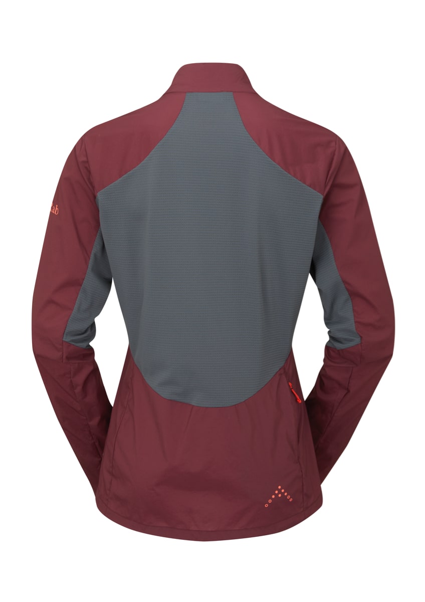 Rab Windveil Jacket Wmns Deep Heather/Graphene