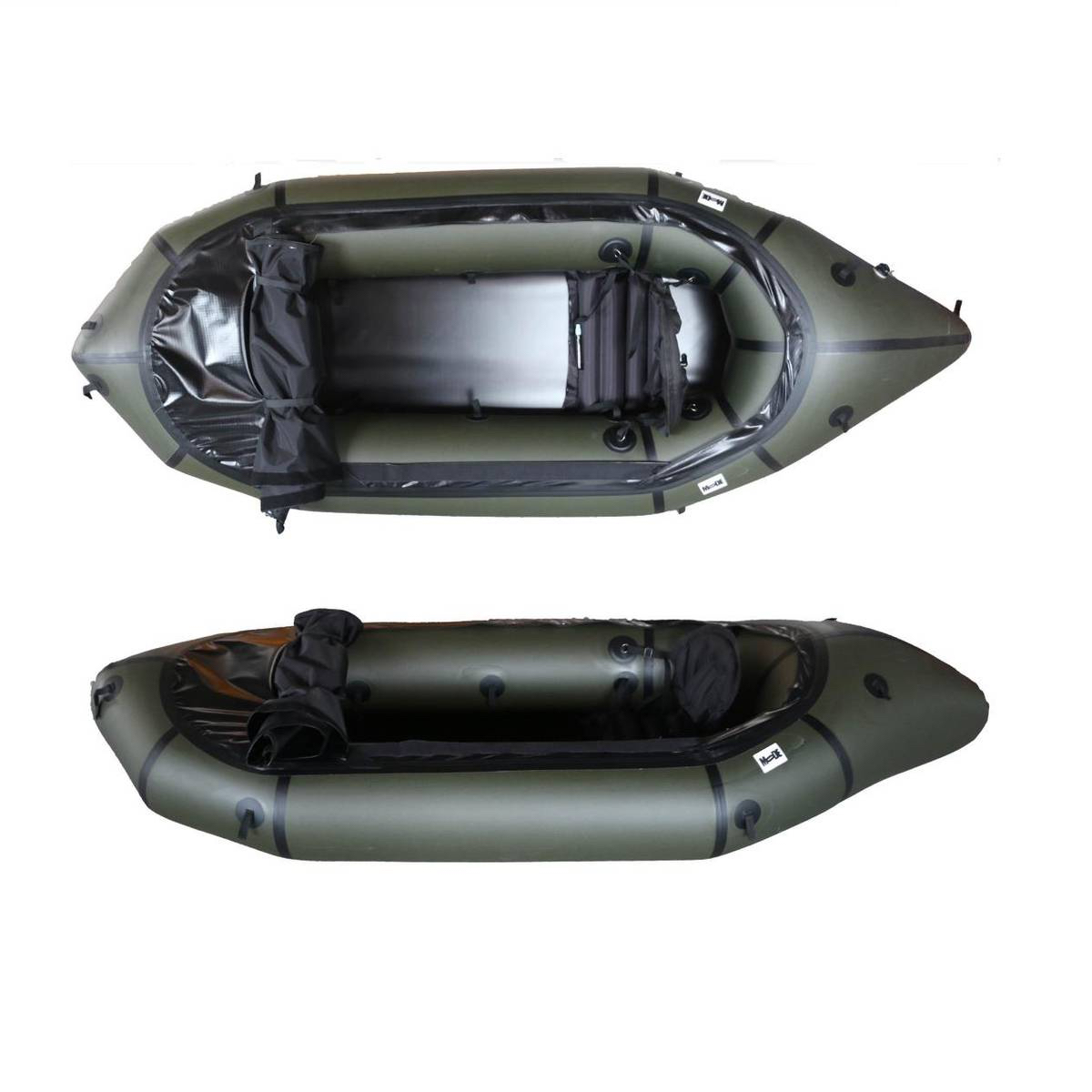 Mode Packraft Rock Solid Grønn 250cm