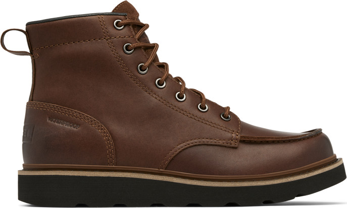 Sorel Slabtown 62' Moc Wp Tobacco, Black