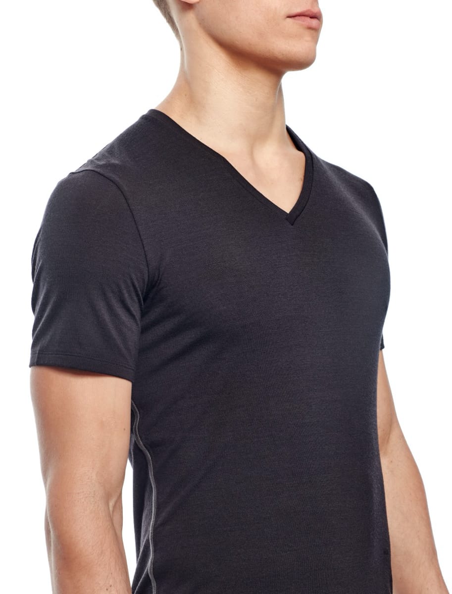 Icebreaker Men's Anatomica Ss V Snow-104
