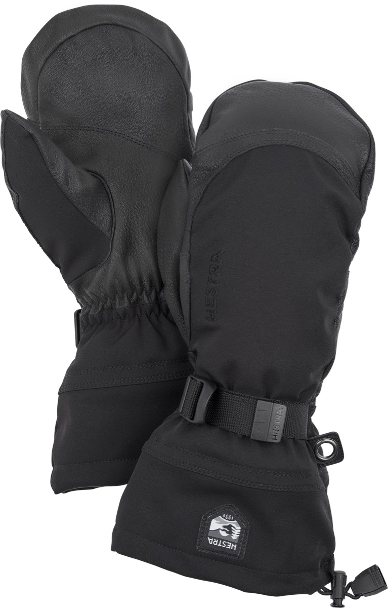 Hestra Army Leather Extreme Mitt Black/Black
