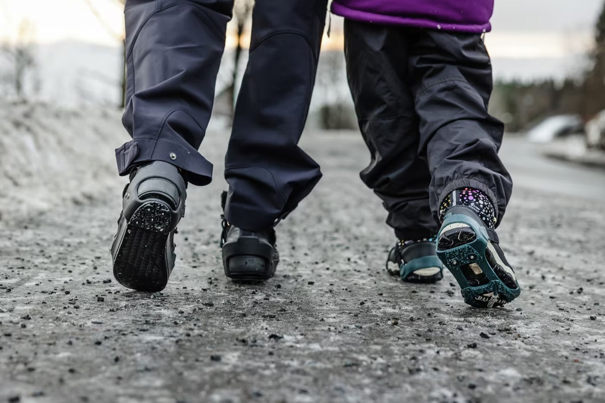 Nordic Grip Kids Diamonds Purple str. 30-34
