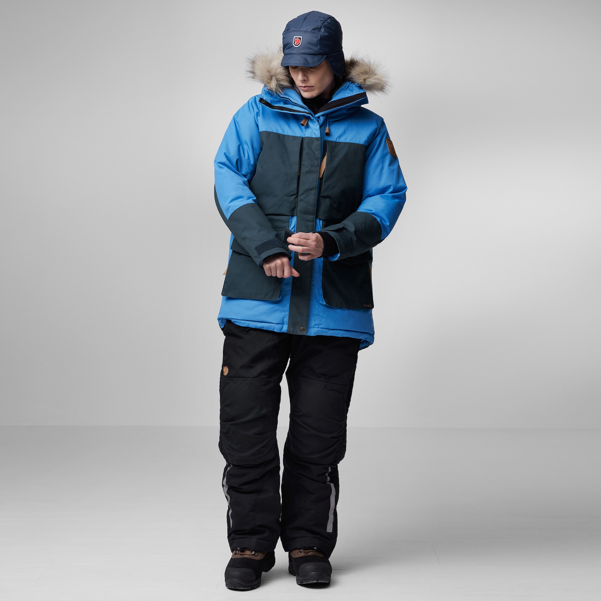Fjällräven Polar Expedition Parka W Un Blue-Mountain Blue