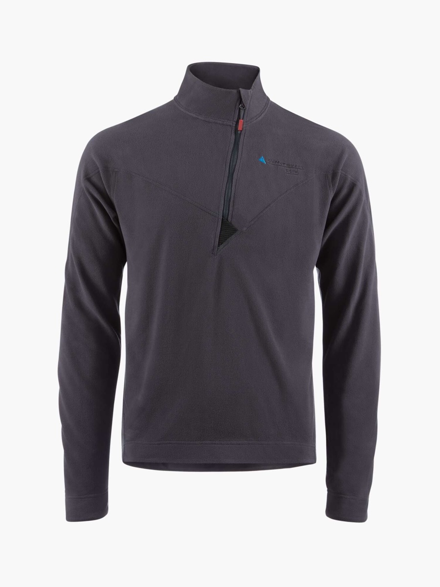 Klättermusen Men's Sigyn Half Zip Sweater Raven