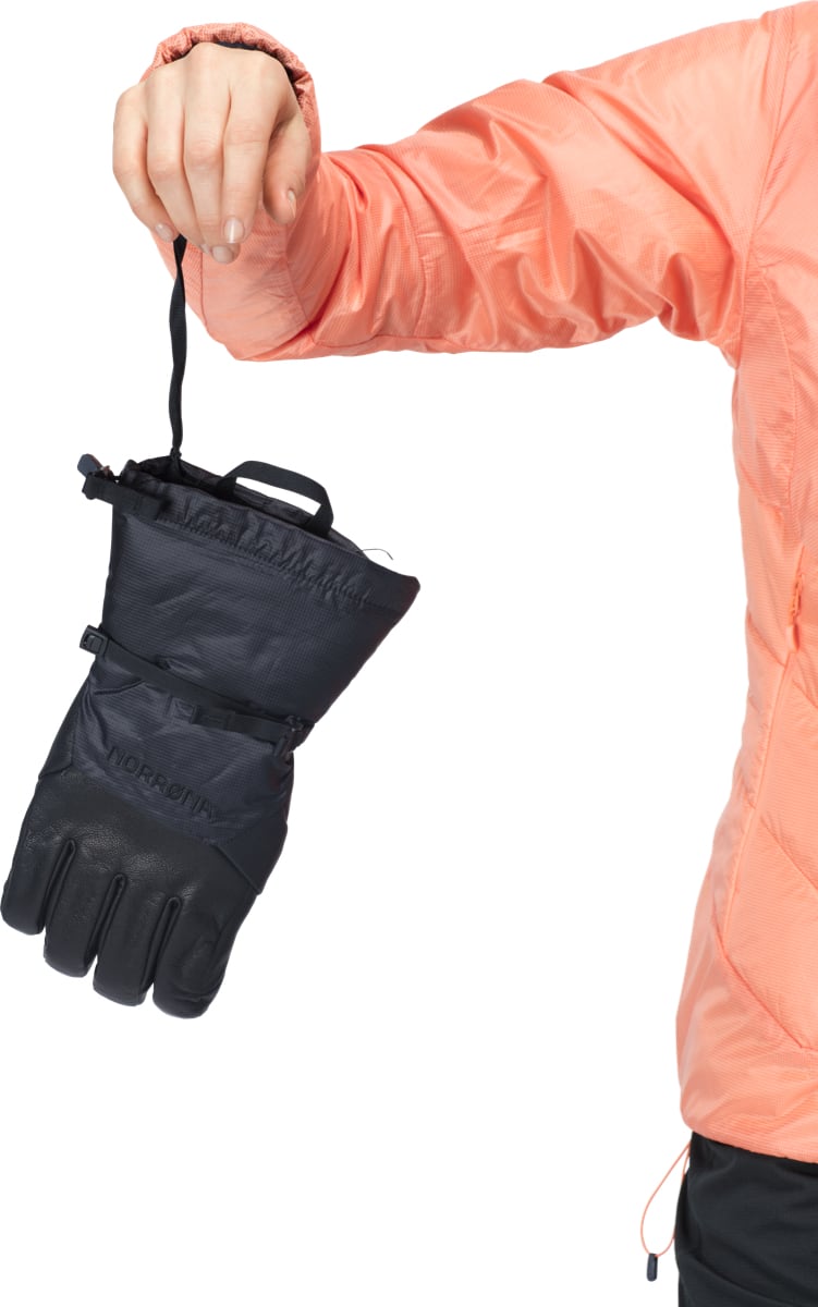 Norrøna Trollveggen GORE-TEX Gloves Caviar