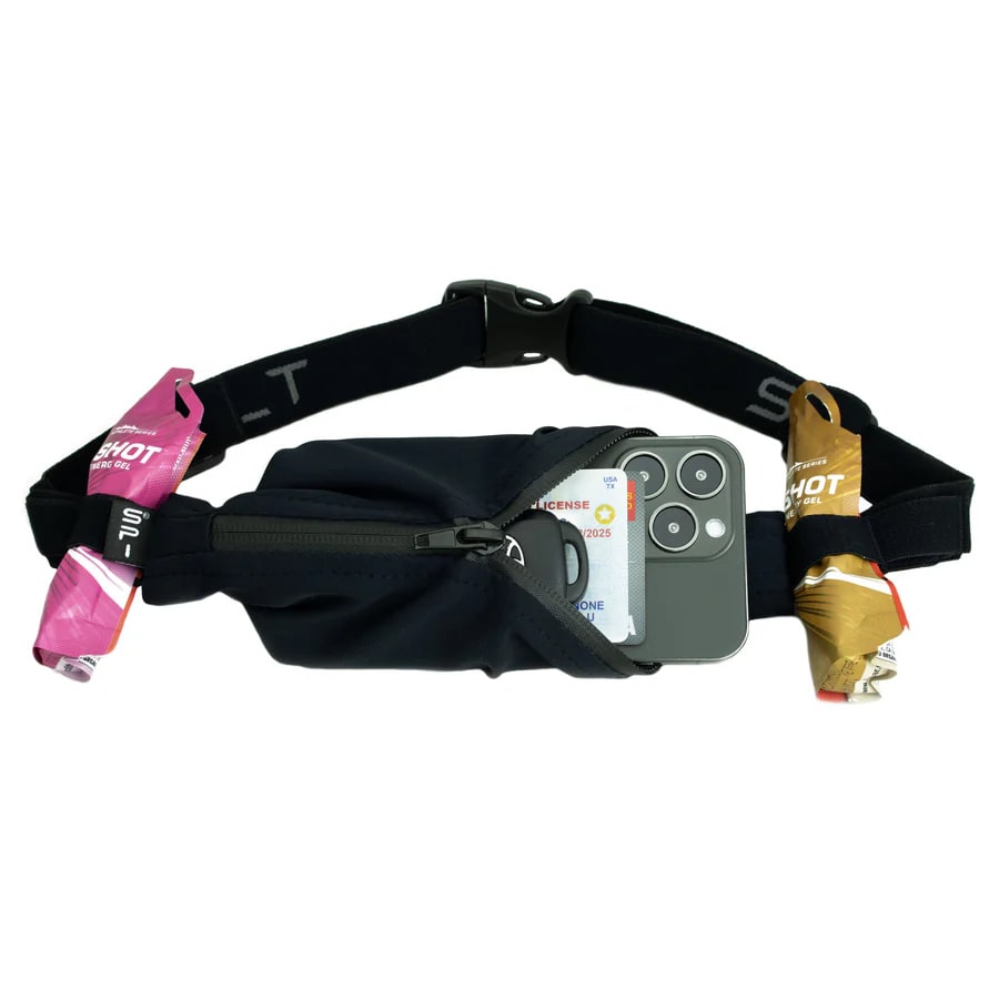 SPIbelt Performance Belt Black/Black Zipper