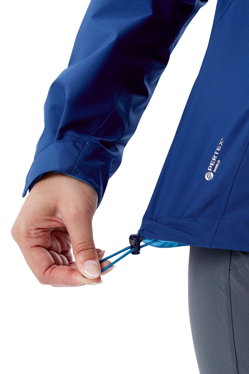 Rab Downpour Eco Jacket Wmns Nightfall Blue