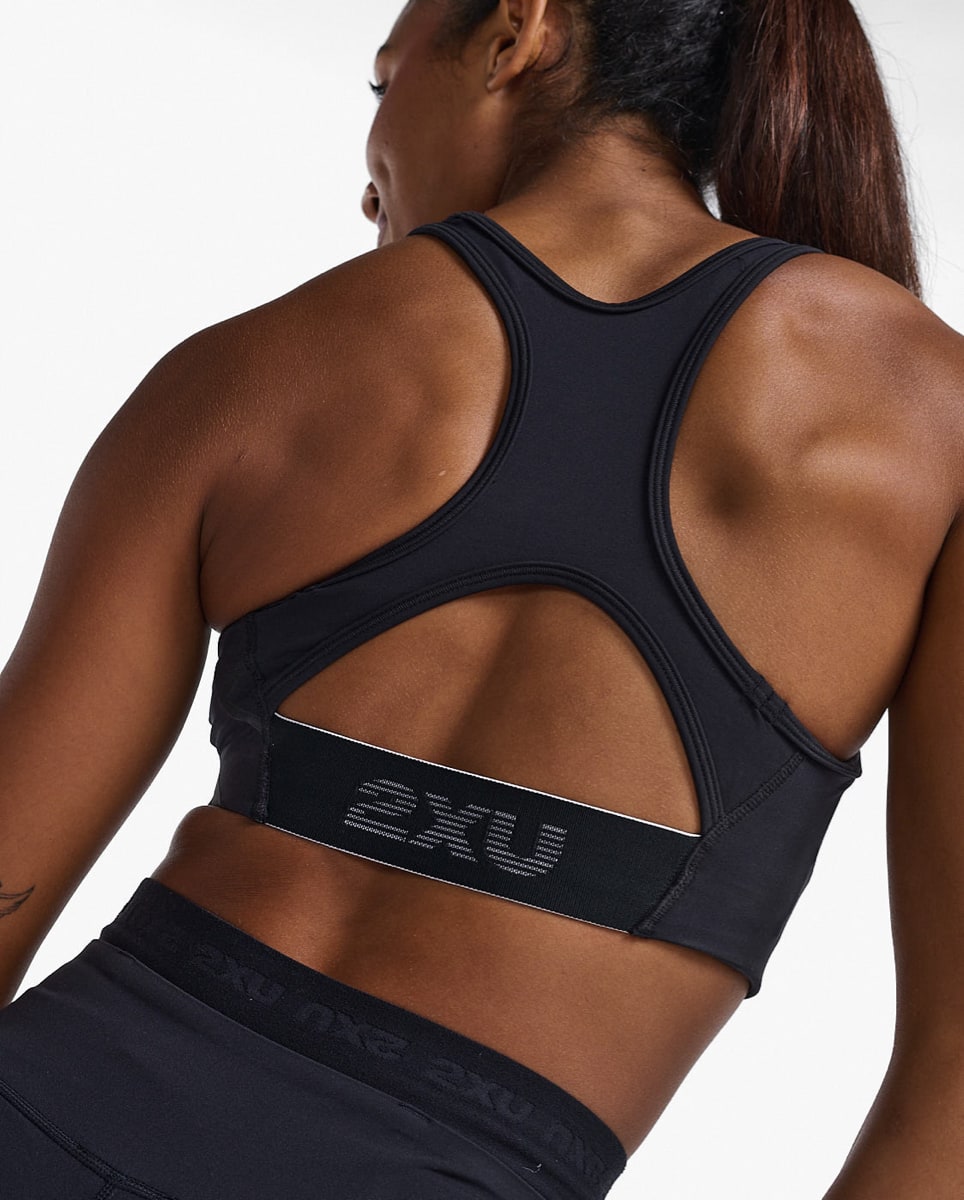 2XU Motion Racerback Bra Black/Black
