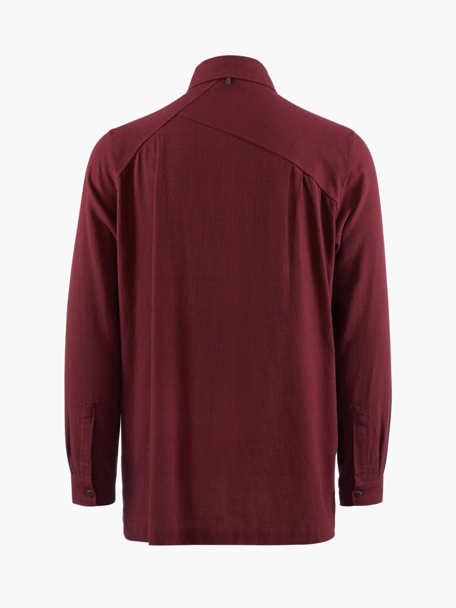 Klättermusen Men's Helheim Long Sleeve Shirt Tawny Red