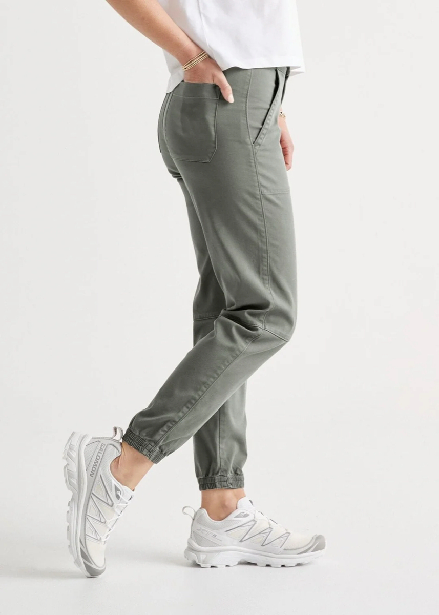 Duer Live Free High Rise Jogger Thyme