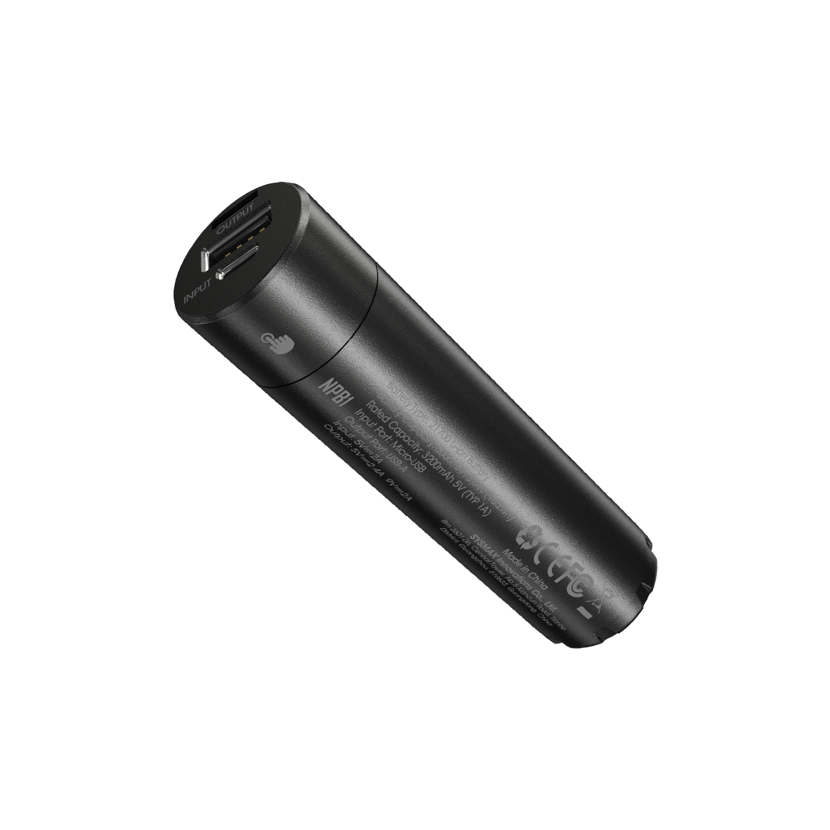 Nitecore Npb1 Waterproof Powerbank 5000 Mah Black