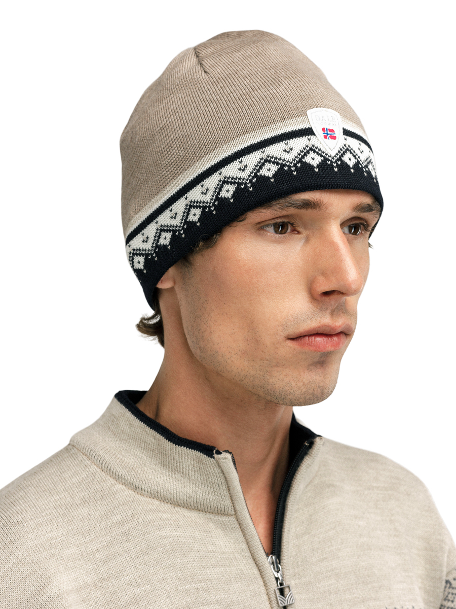 Dale of Norway Moritz Hat Mountainstone Offwhite Black