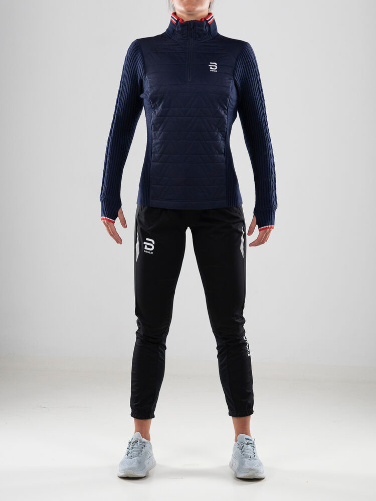 Dæhlie Women's Half Zip Comfy Evening Blue