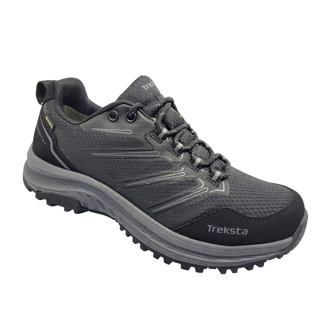 TrekSta Unisex Larvik Low Lace Gore-Tex Black