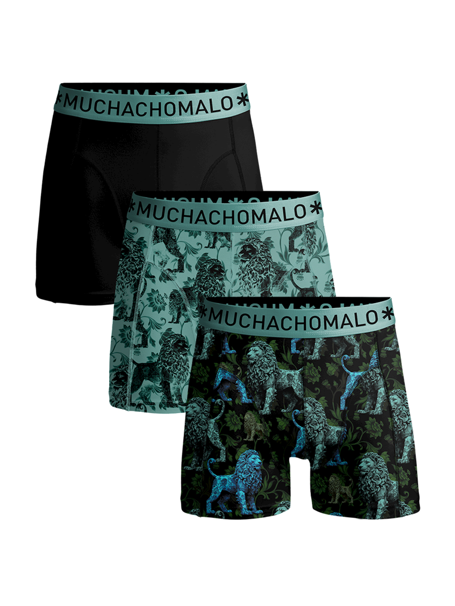 Muchachomalo 1010 Delftlion 3pk Print/print/solid