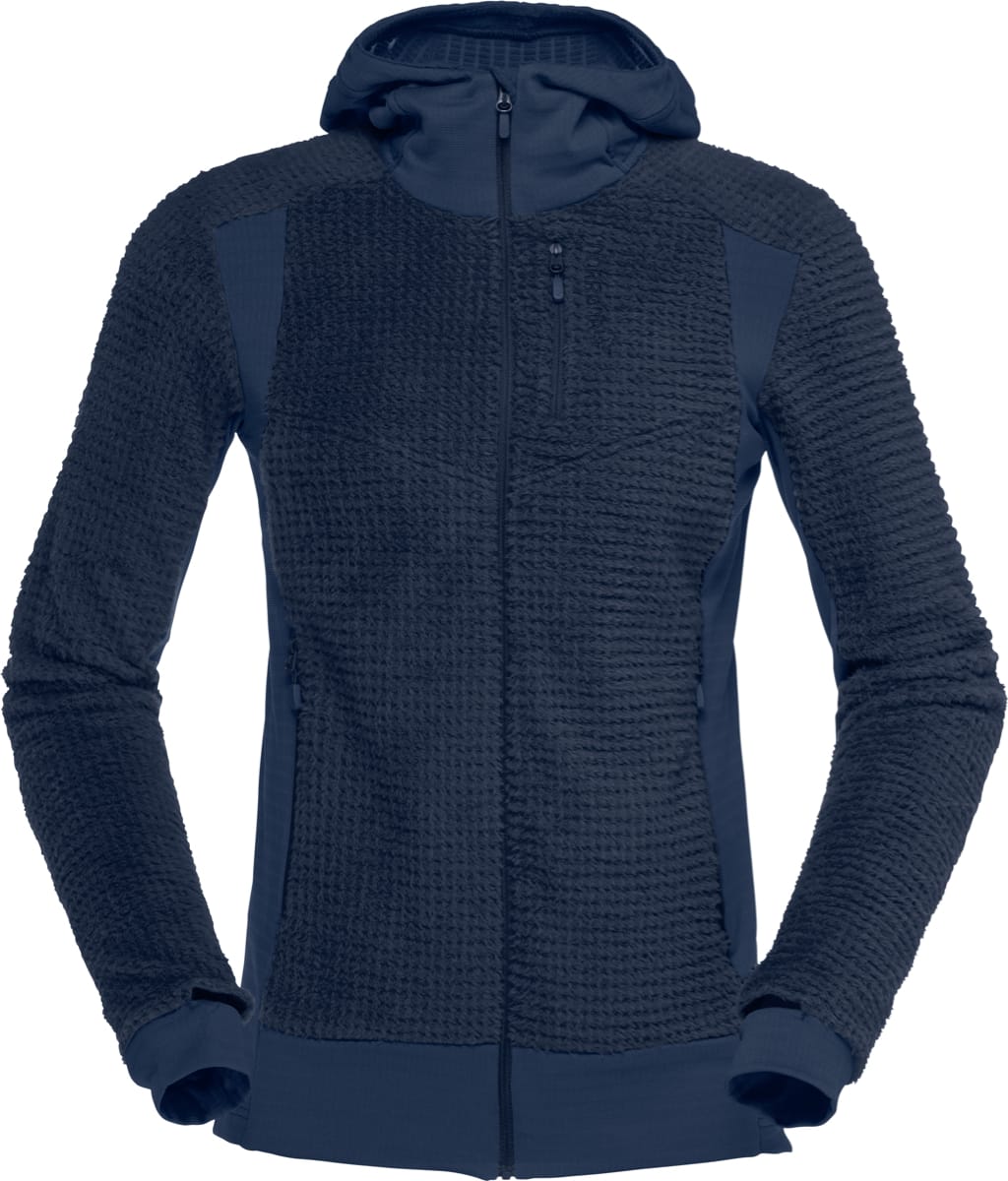 Norrøna Women's Falketind Alpha120 Zip Hood Indigo Night