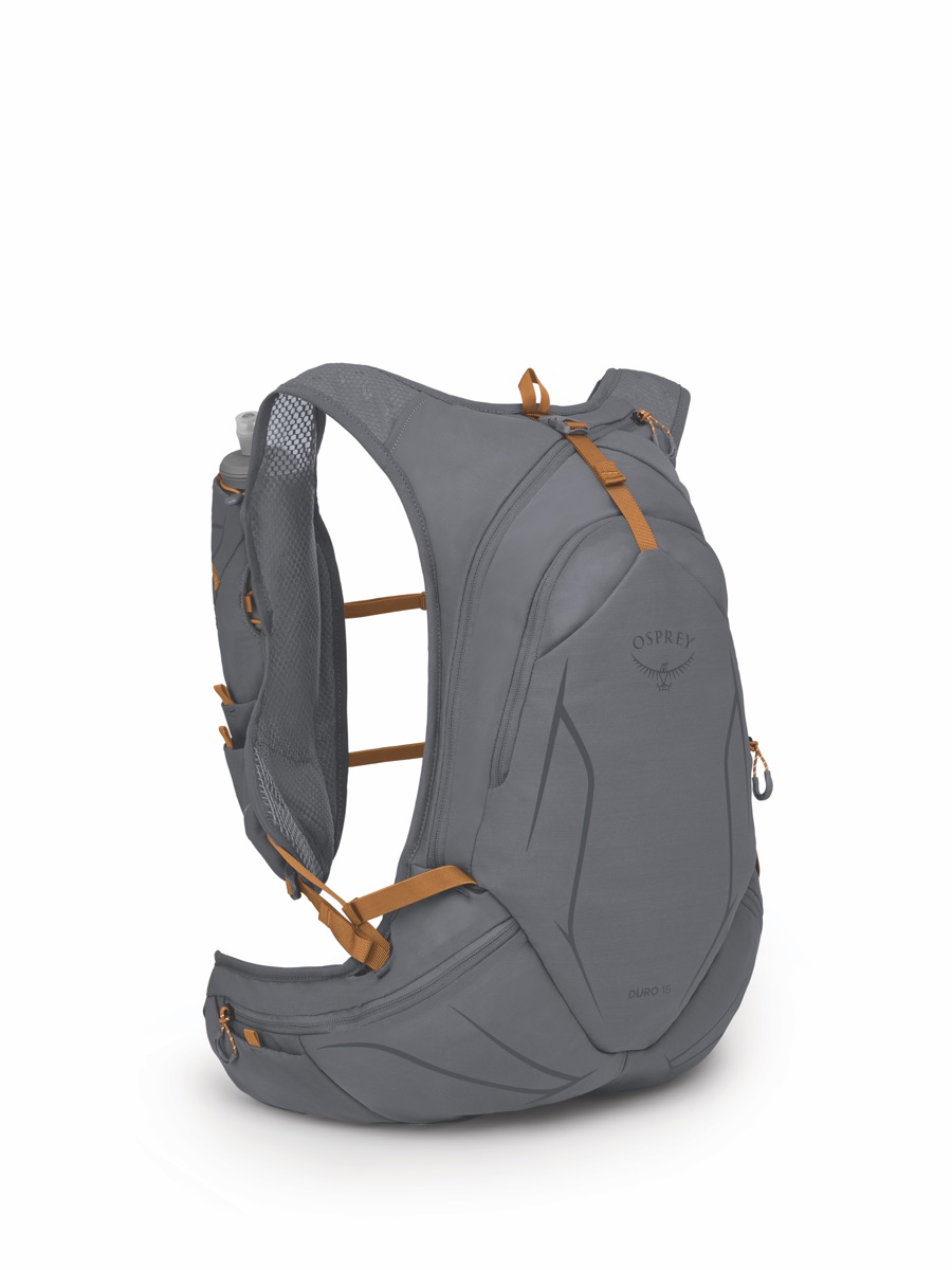 Osprey Duro 15 W/Flasks Phantom Grey/Toffee Orange