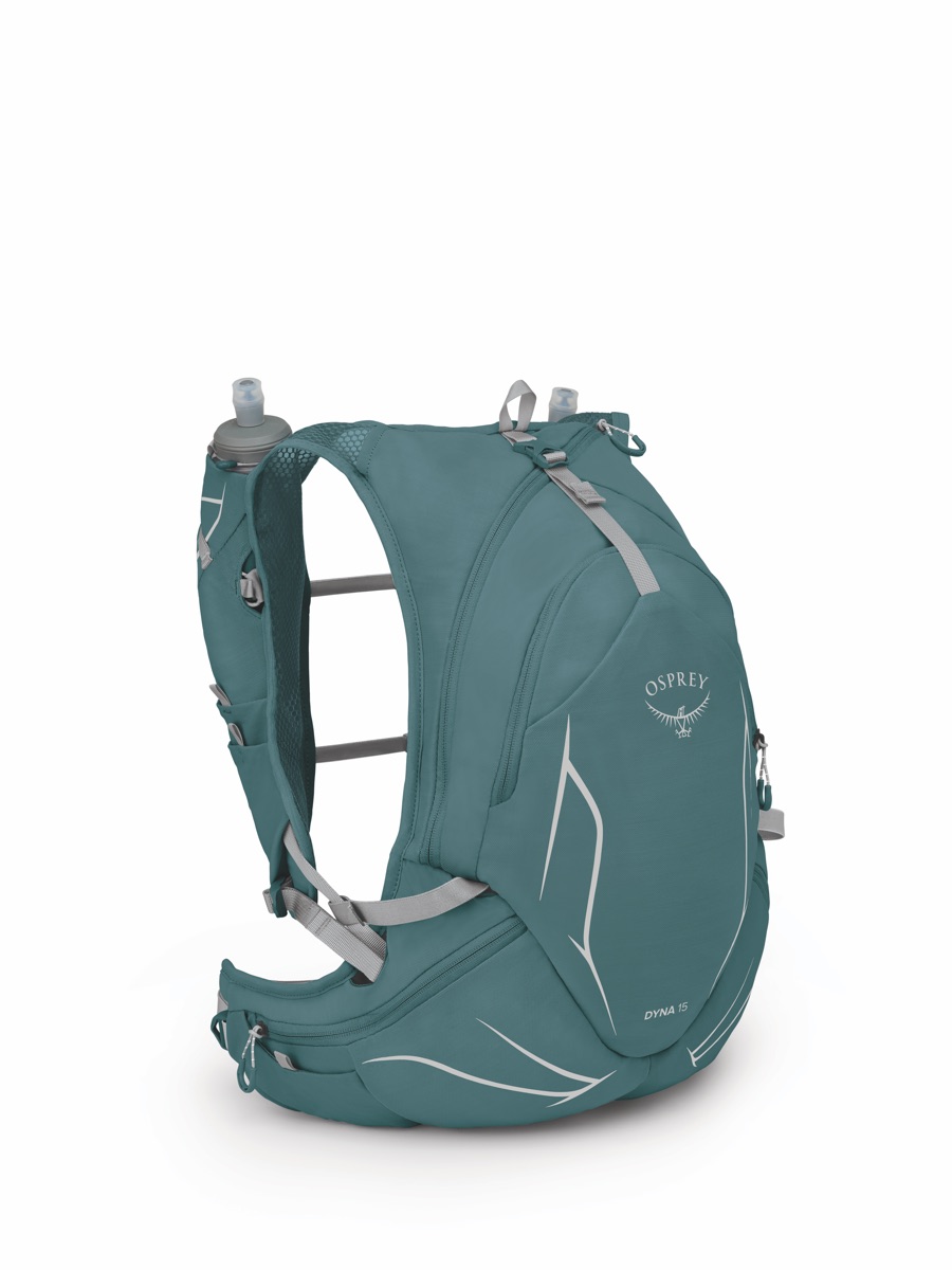Osprey Dyna 15 W/Flasks Cascade Blue/Silver Lining