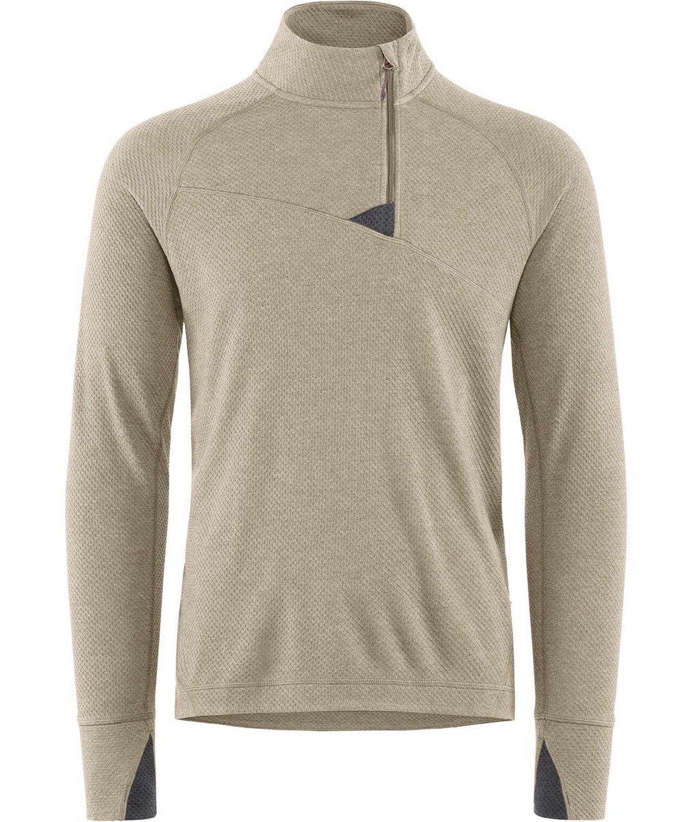 Klättermusen Men's Huge Half Zip Sweater Silver Green