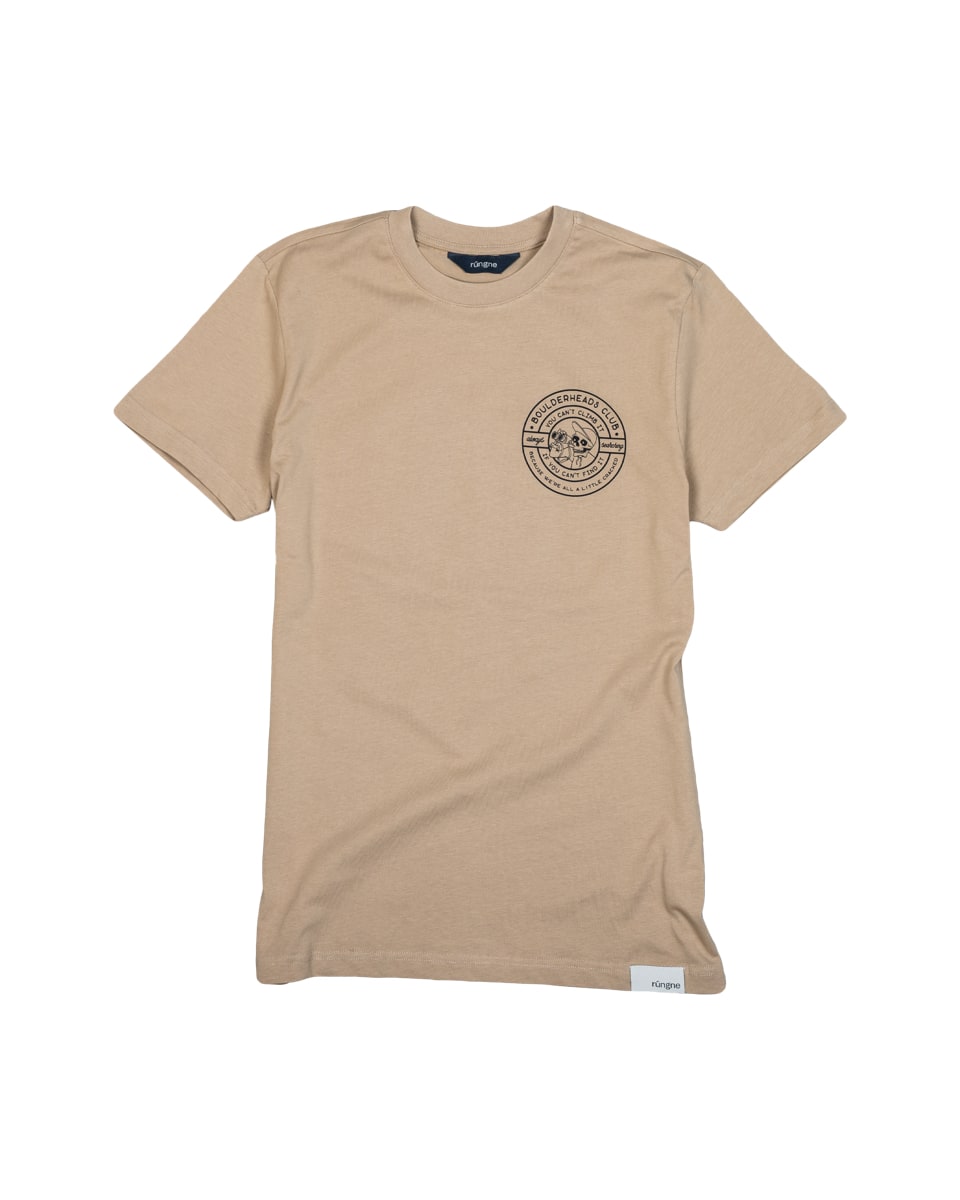 Rúngne Boulderheads Tee Regular Fit Sand