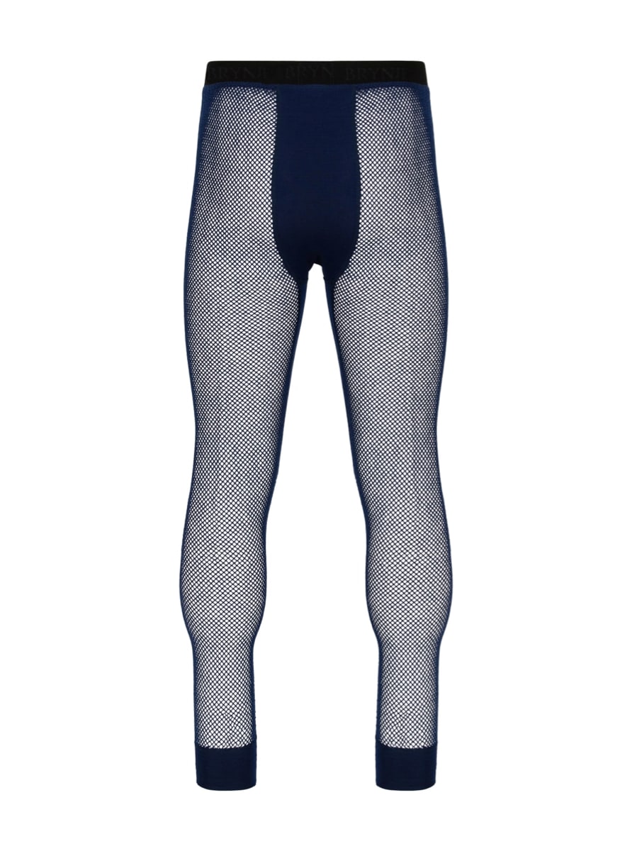 Brynje Unisex Super Thermo Longs with Inlay On Knee Navy