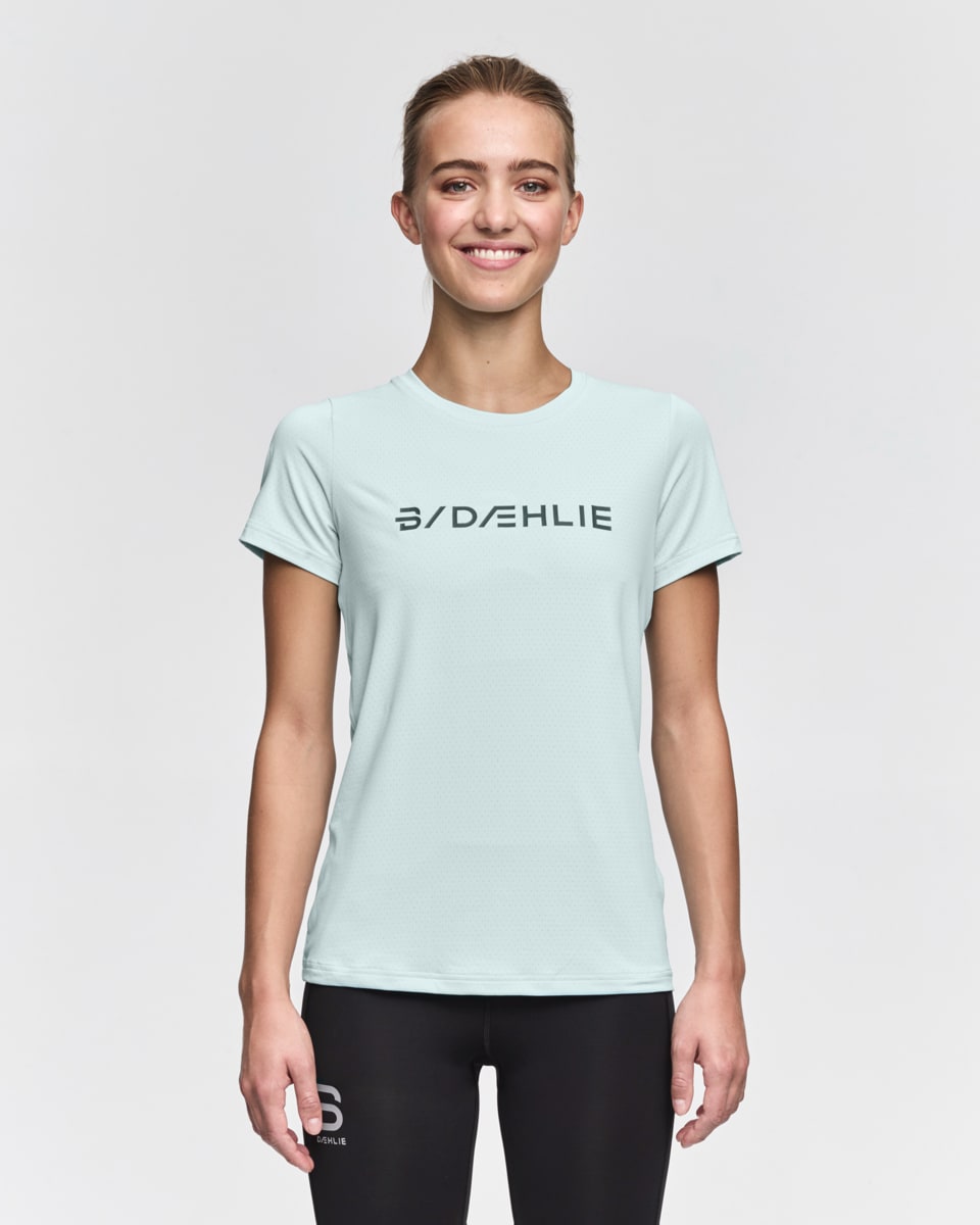 Dæhlie T-Shirt Focus Wmn Iced Aqua