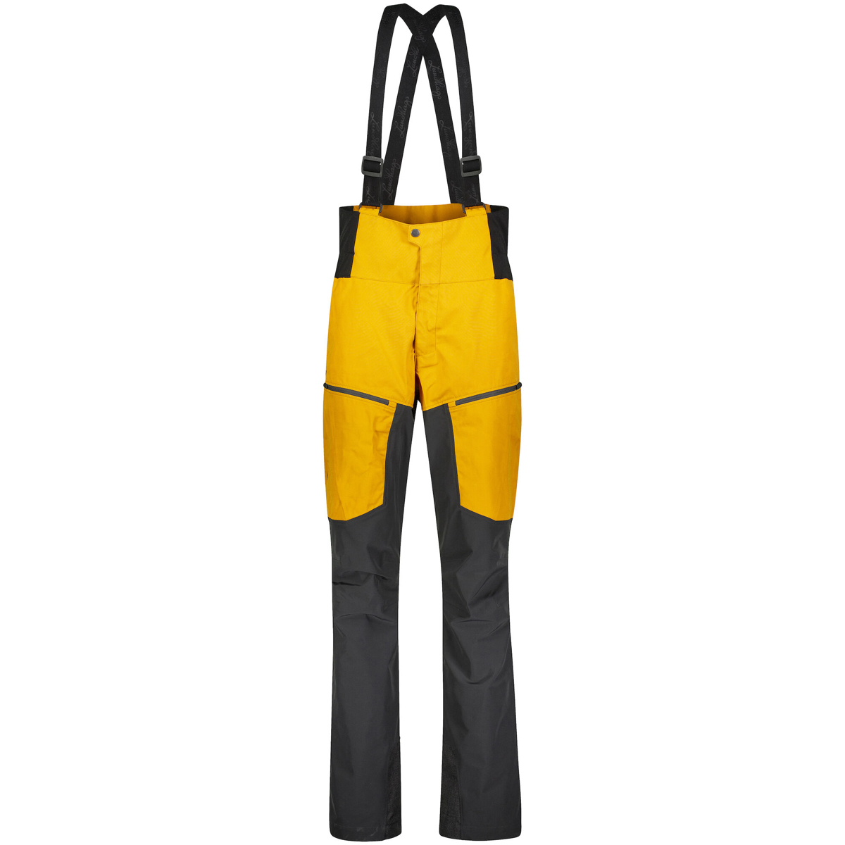 Lundhags Unisex Abisku Hybrid Bib Pant Gold/Charcoal