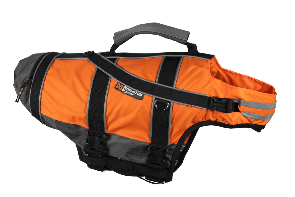 Non-stop Dogwear Safe Life Jacket Orange