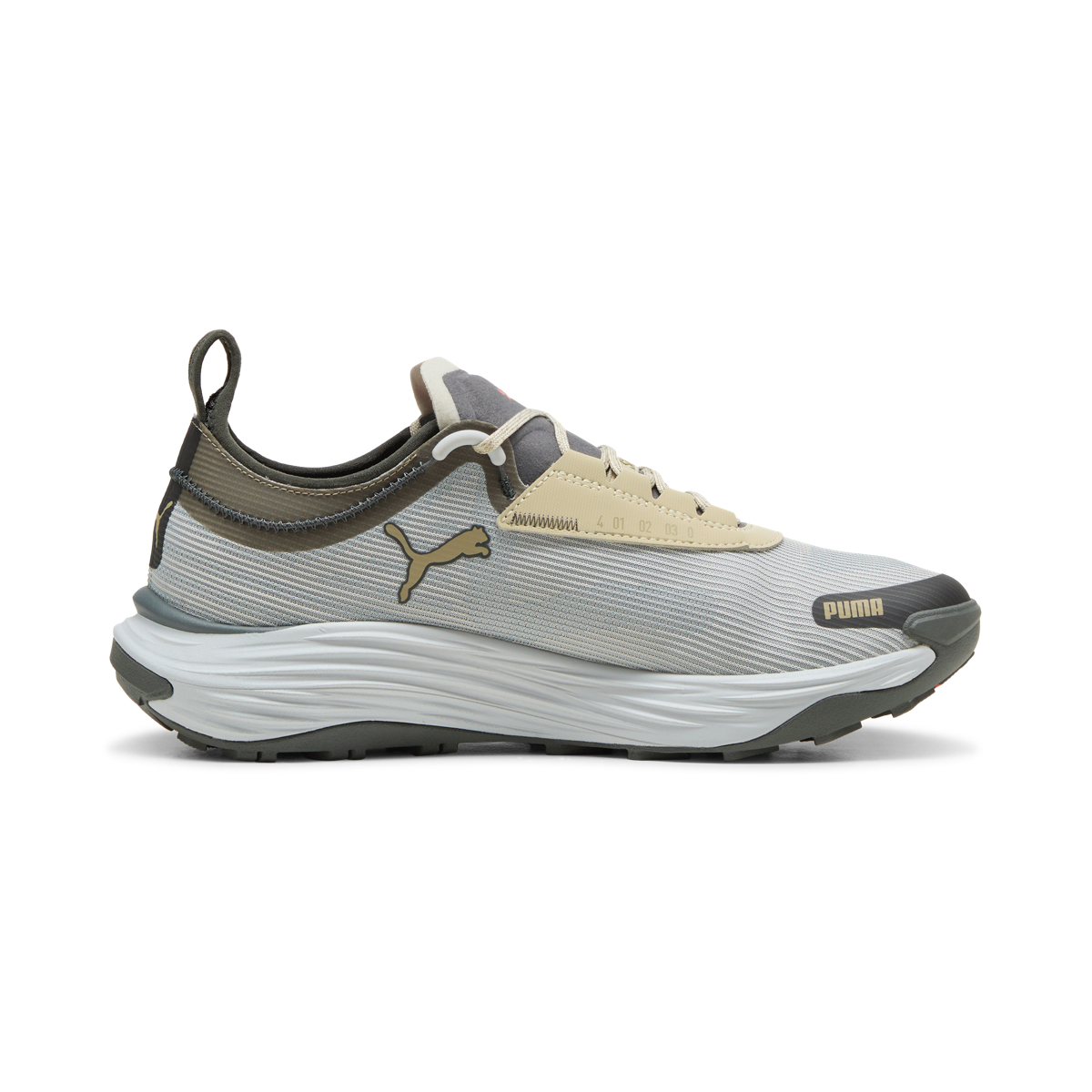 Puma Voyage Nitro 3 Tech Cool Light Gray-desert Dust-shadow Gray