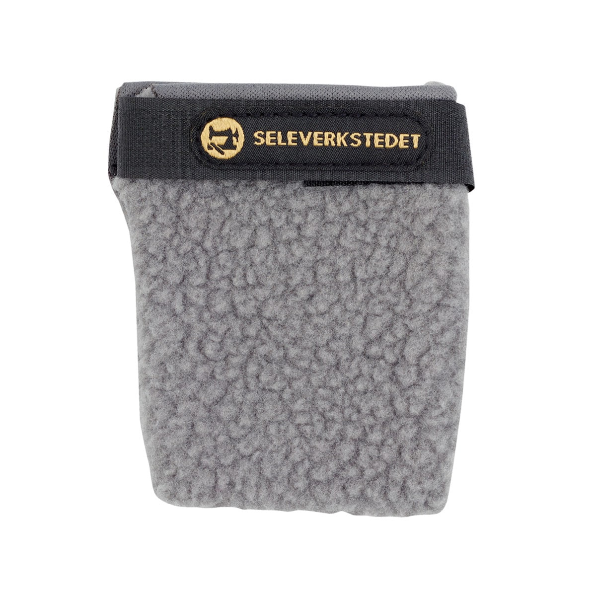 Seleverkstedet Seleverkstedet Fleece grey dog boot 4pk Grå/svart