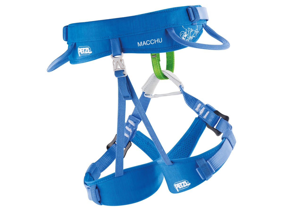 Petzl Macchu Kids Harness Blue
