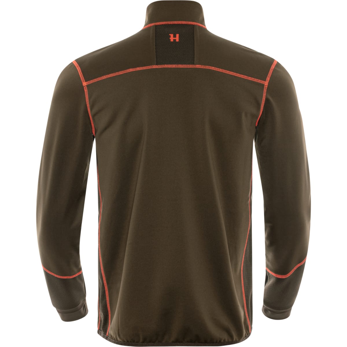 Härkila Men's Scandinavian Fleece Jacket Willow Green/Shadow Brown