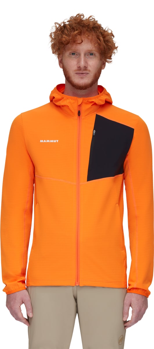 Mammut Madris Light ML Hooded Jacket Men Dark Tangerine