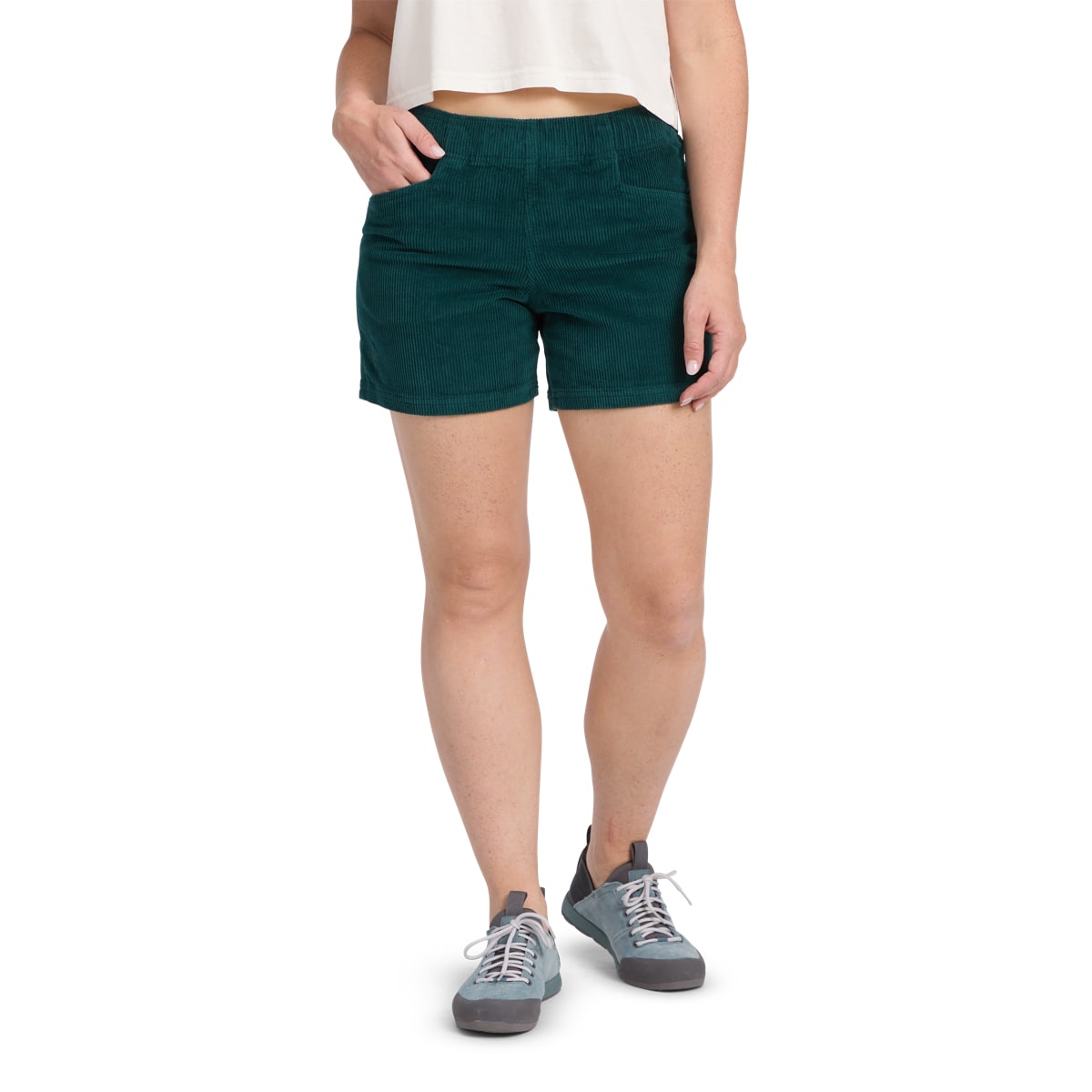 Black Diamond W Dirtbag Corduroy Shorts Deep Woods