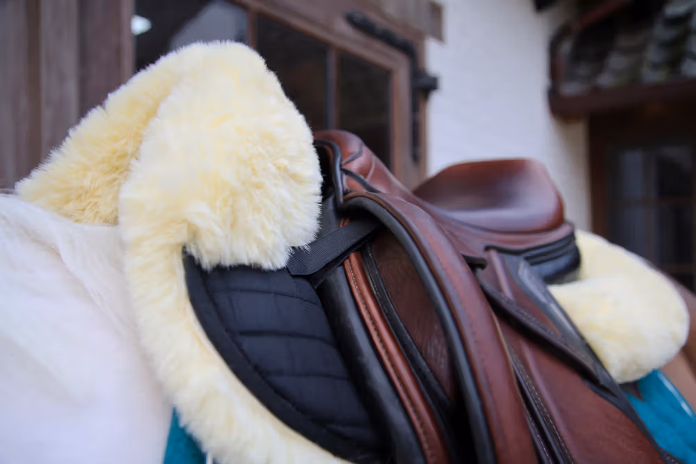 Sheepskin Half Pad Absorb natural sheepskin size L