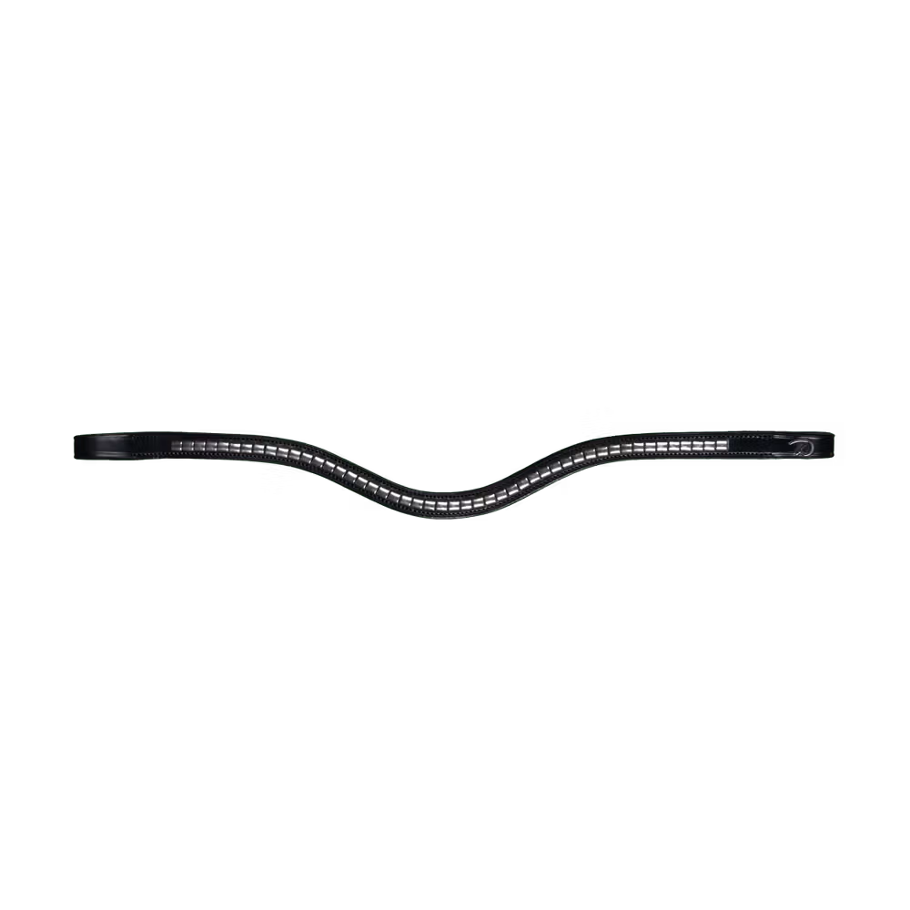 Silver Clincher V-Shaped Browband