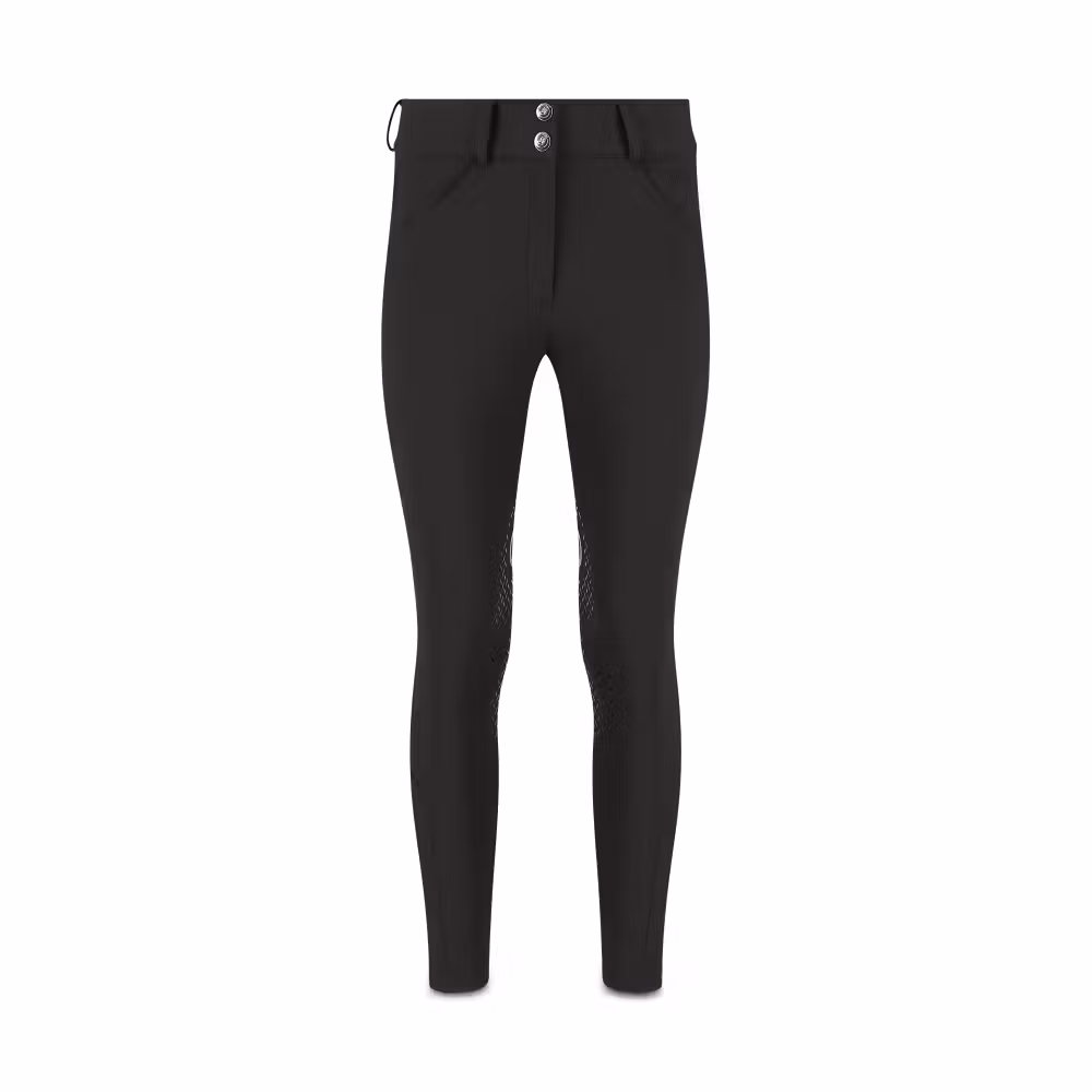 Miami women breeches knee grip black size 32