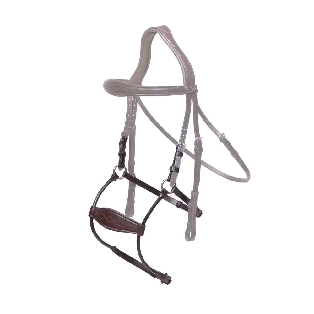 Hybrid noseband NE coll, Pony/brown
