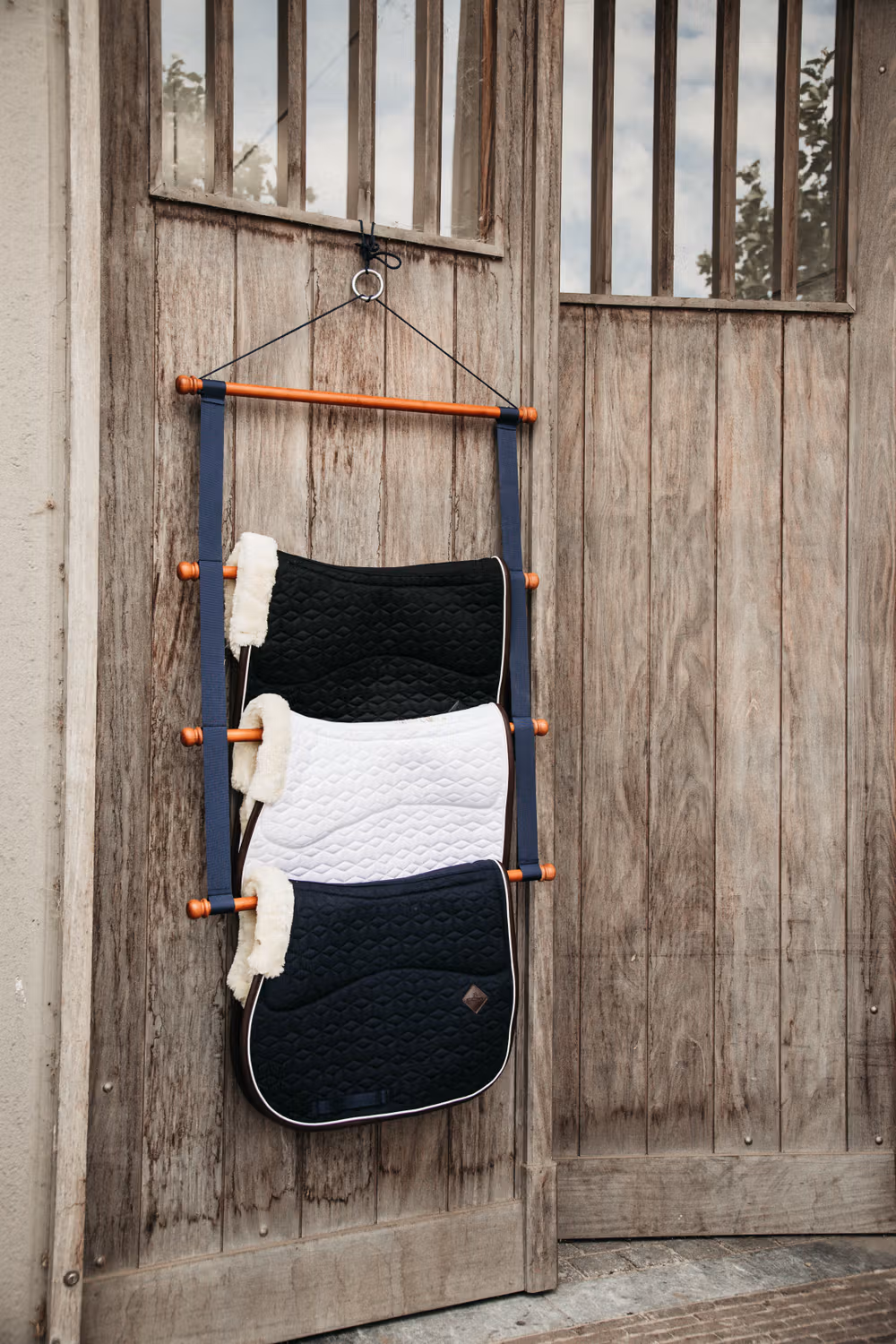 Saddle Pad holder luxe navy