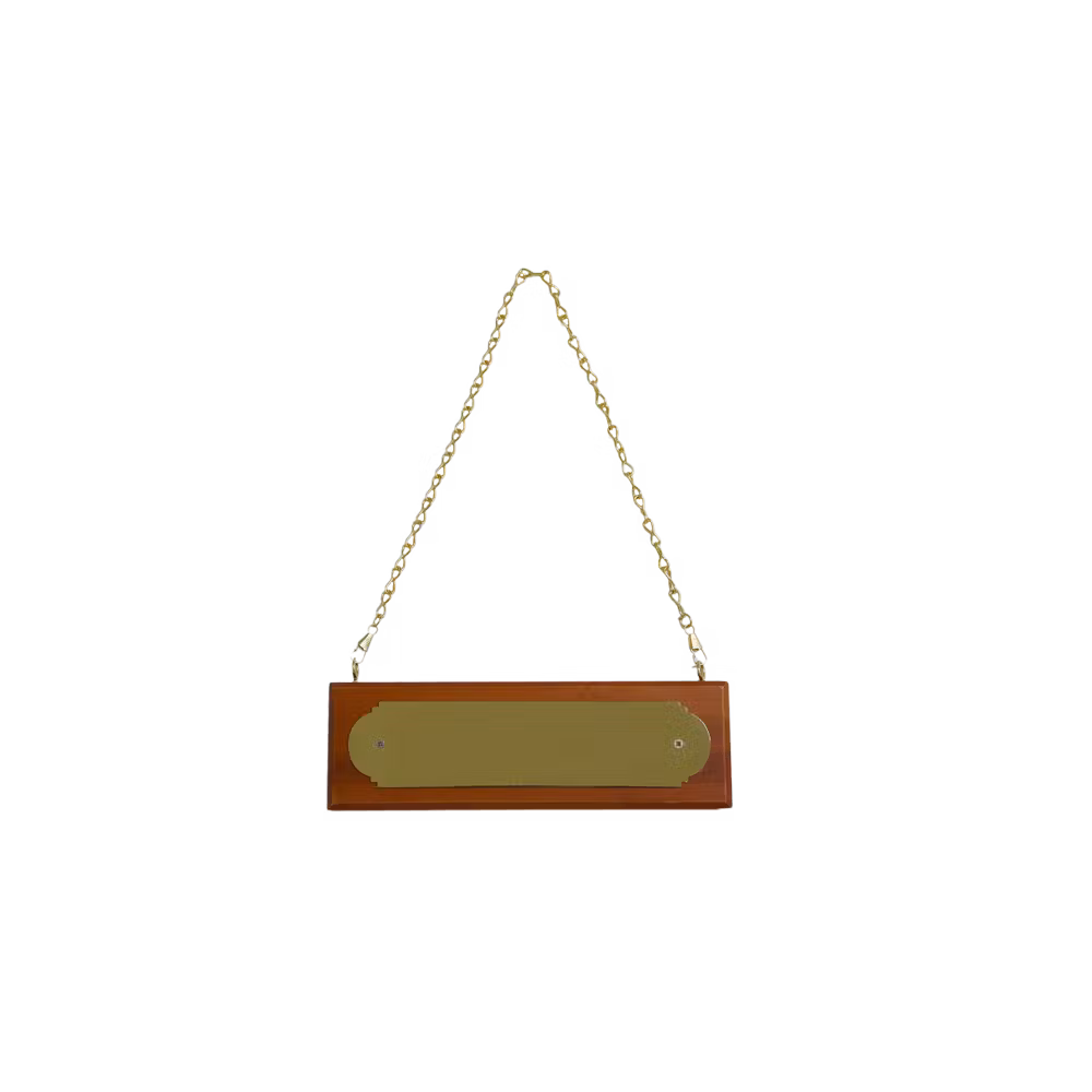 Stable Name Plate Hanger